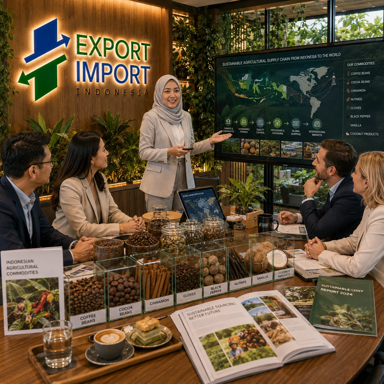 International trade operations — INDOEXIM.NET connecting Indonesia to global markets